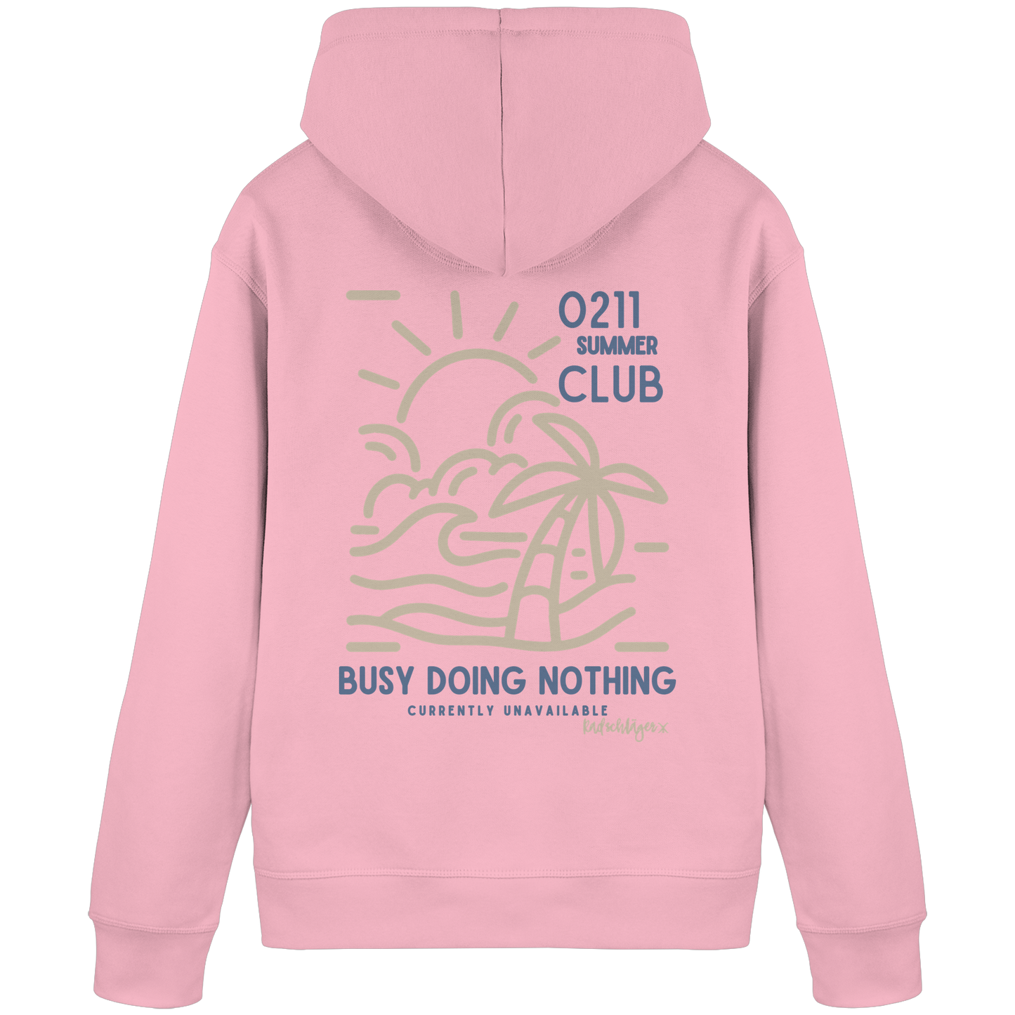 0211 Summer Club - Out of Office - Organic Basic Hoodie