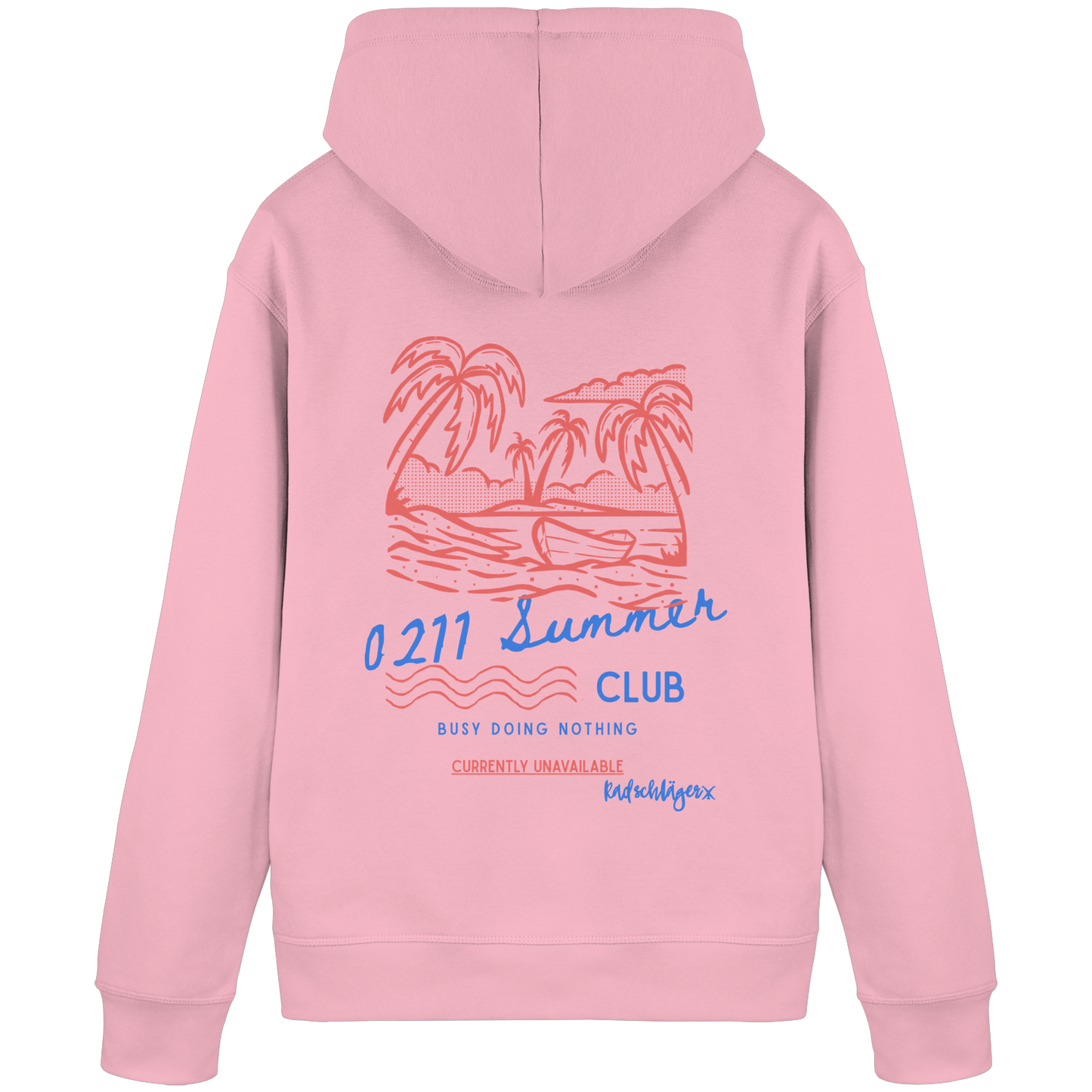 0211 Summer Club - Island State of Mind - Organic Basic Hoodie