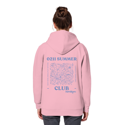 0211 Summer Club - Botanical Drift - Organic Basic Hoodie