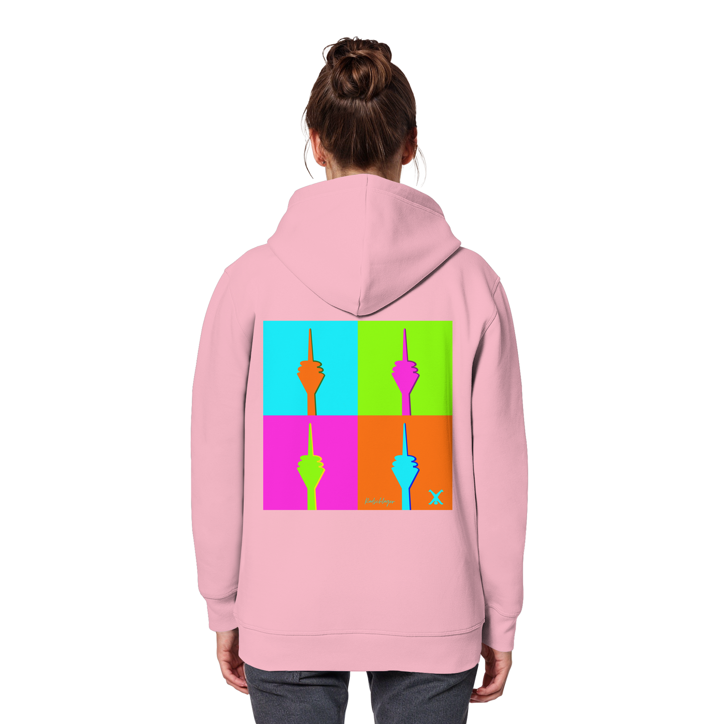 0211-Tower - Organic Basic Hoodie