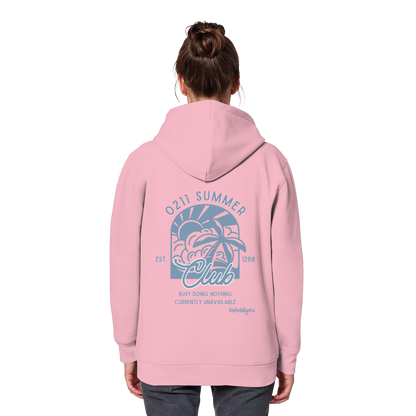 0211 Summer Club - Sunset Routine - Organic Basic Hoodie