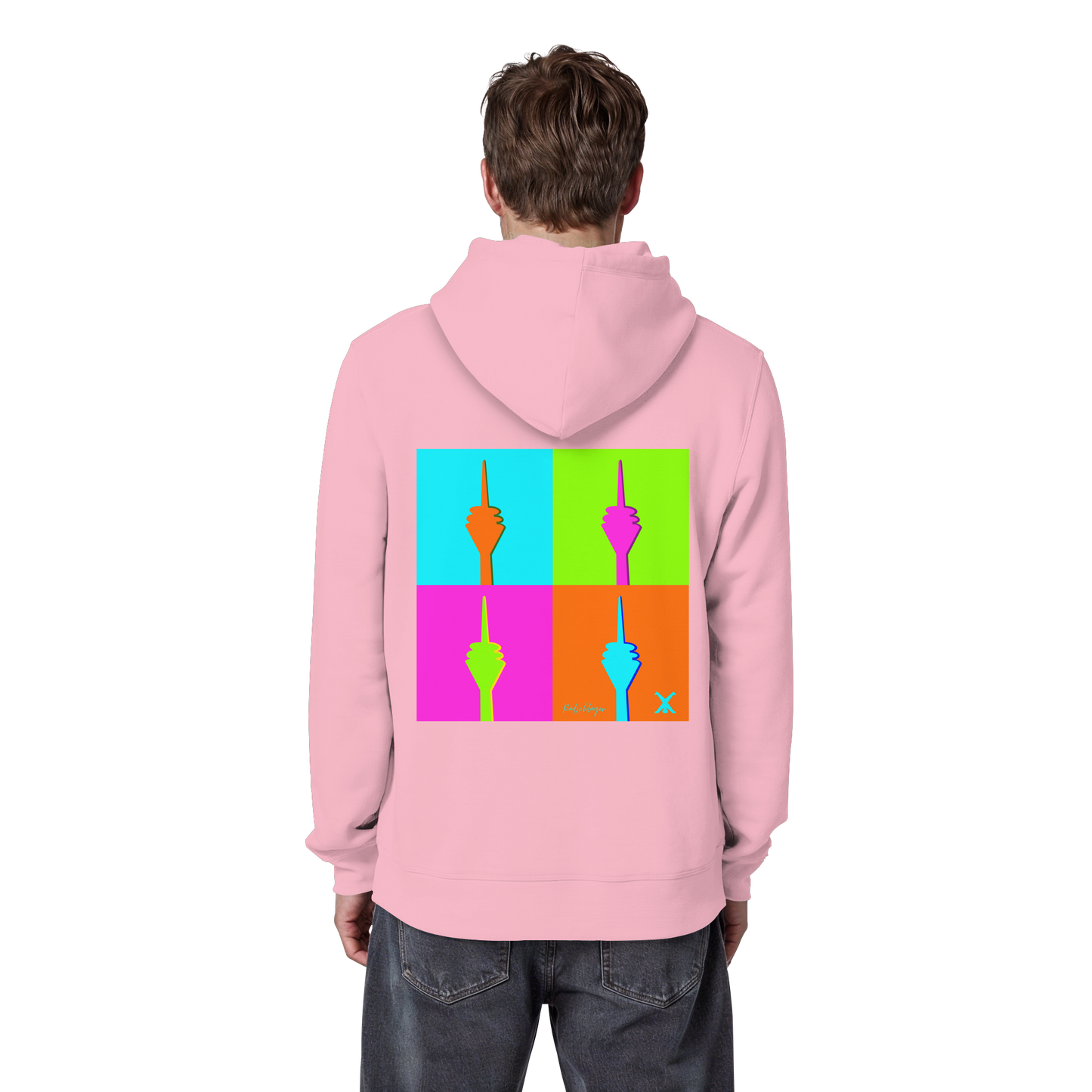 0211-Tower - Organic Basic Hoodie