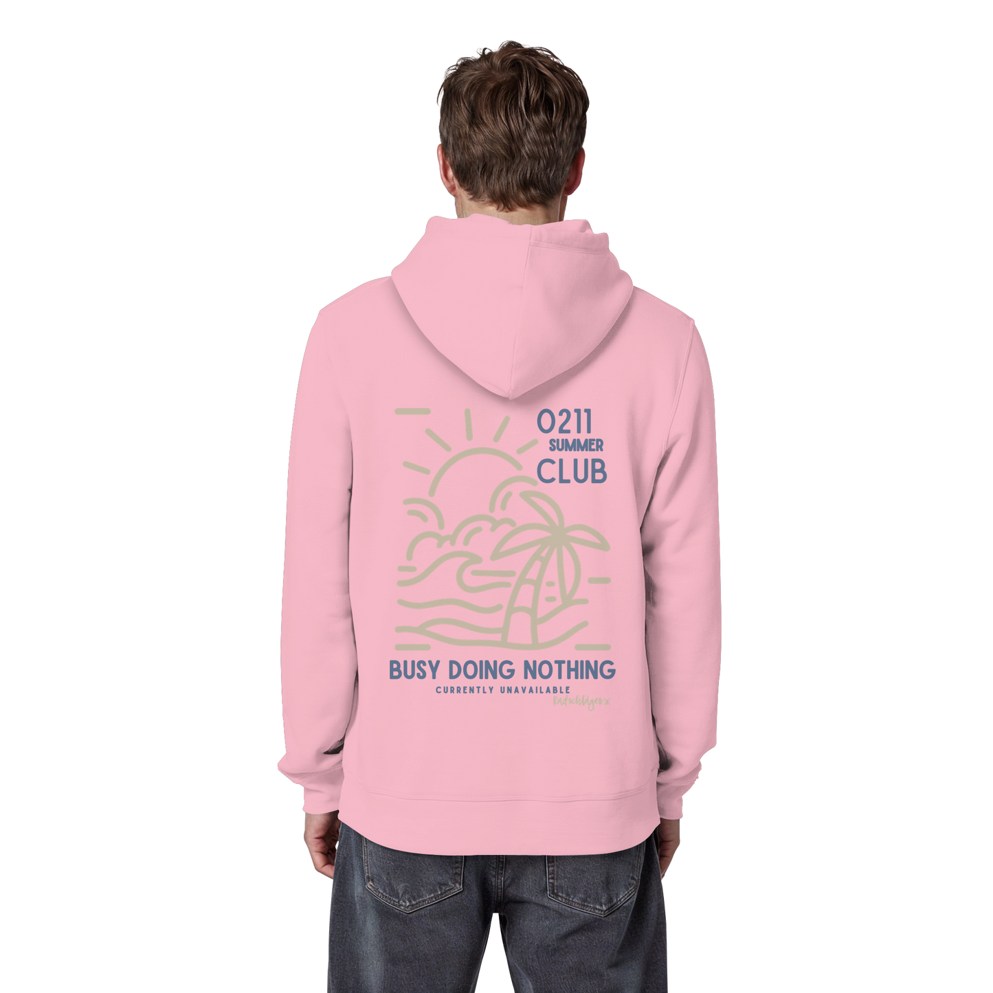 0211 Summer Club - Out of Office - Organic Basic Hoodie