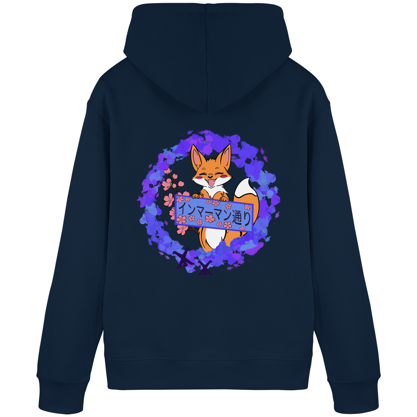 Japan - Fox  - Organic Basic Hoodie