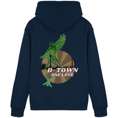 Rising Bird - Maron - Organic Basic Hoodie