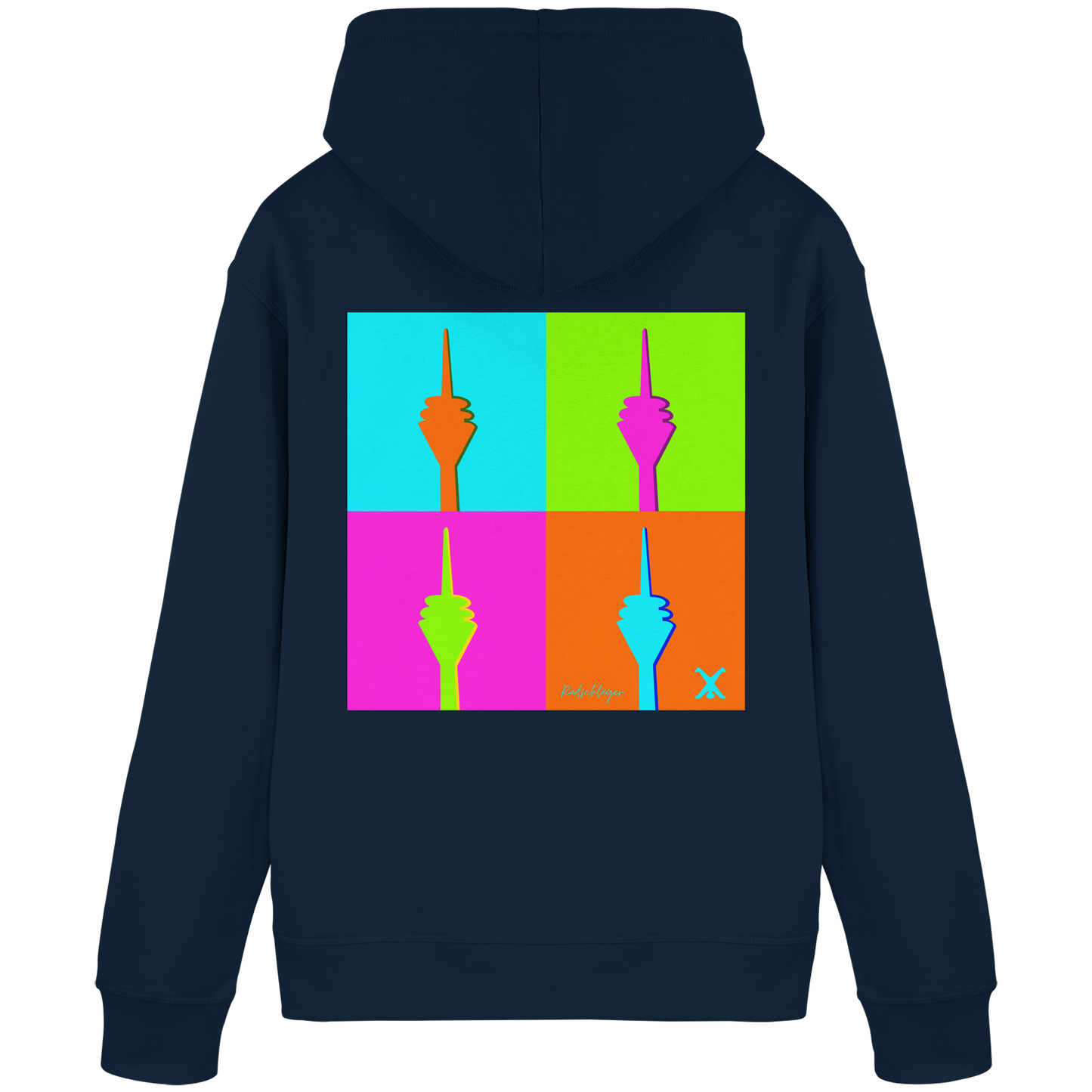 0211-Tower - Organic Basic Hoodie