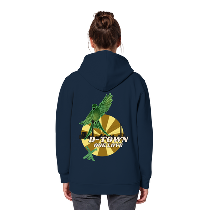 Rising Bird - Green - Organic Basic Hoodie