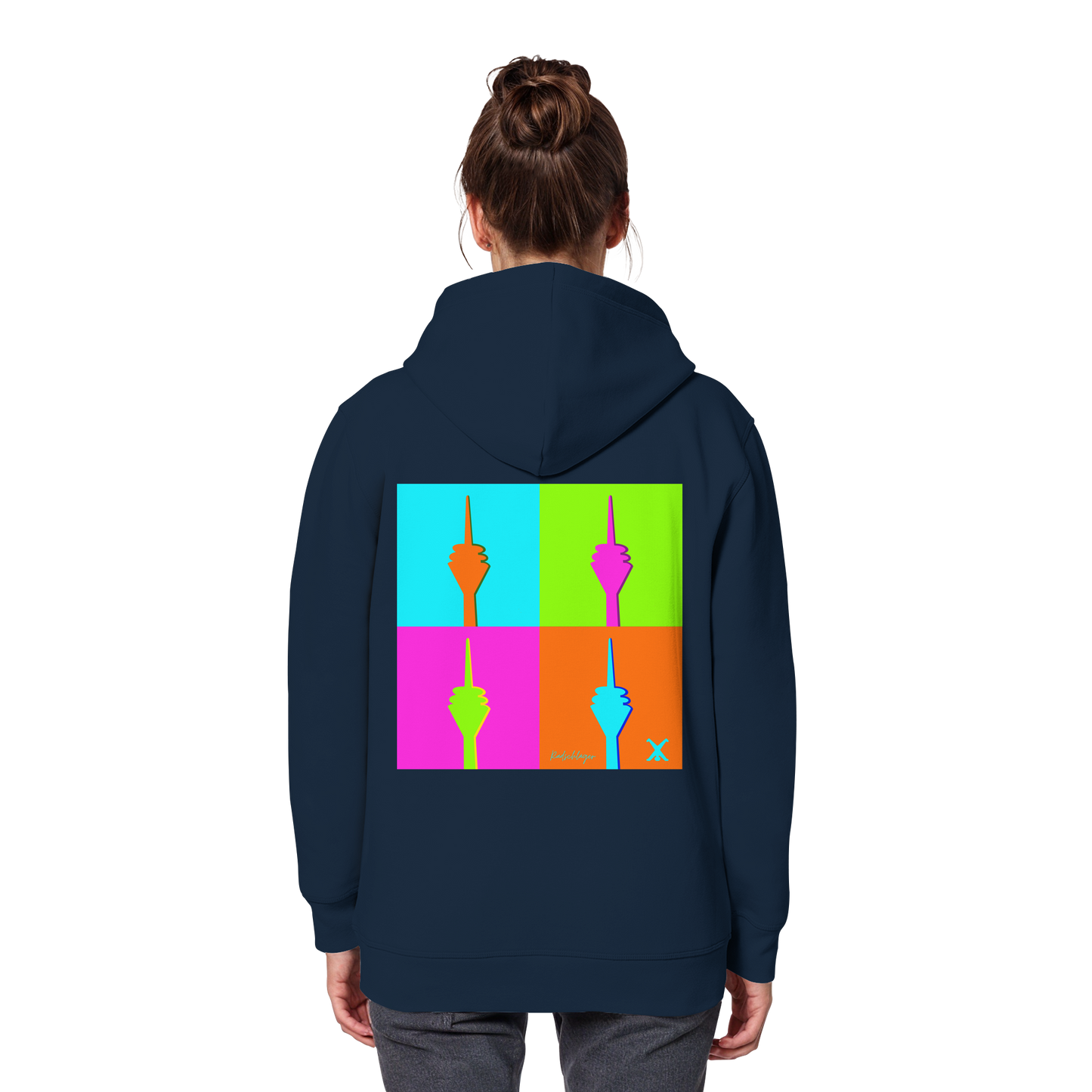0211-Tower - Organic Basic Hoodie