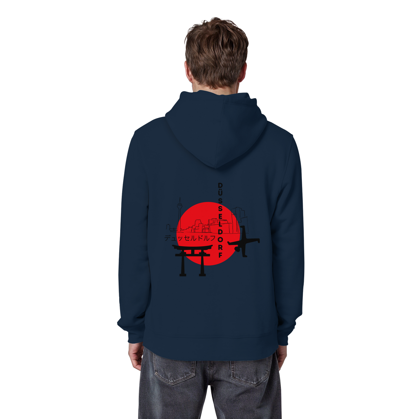 Düsseldorf x Tokyo - Organic Basic Hoodie