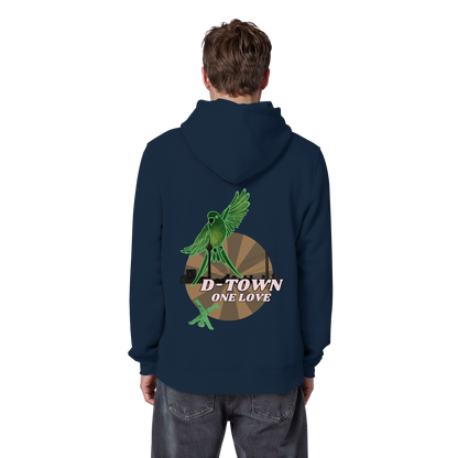Rising Bird - Maron - Organic Basic Hoodie