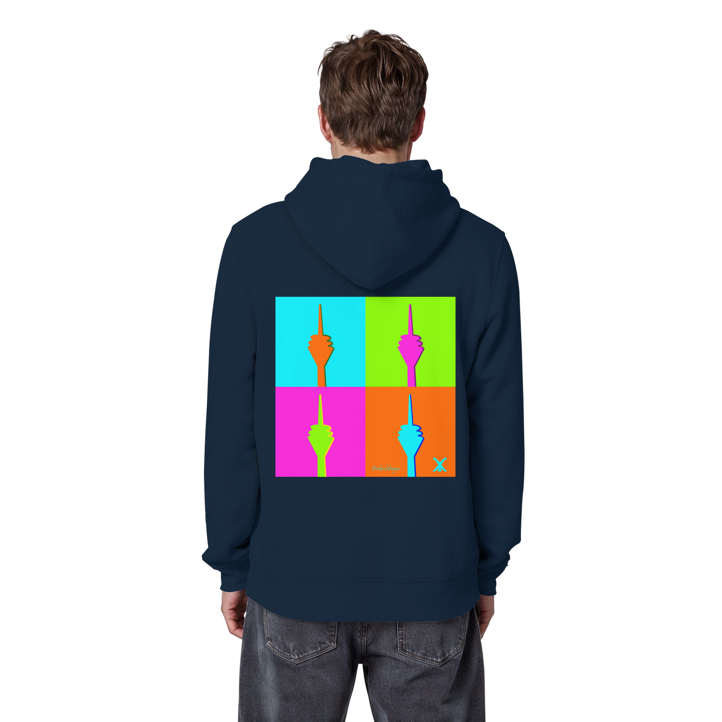 0211-Tower - Organic Basic Hoodie