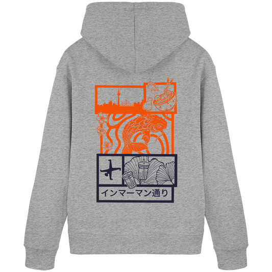 Immermann Vibes - Orange - Organic Basic Hoodie