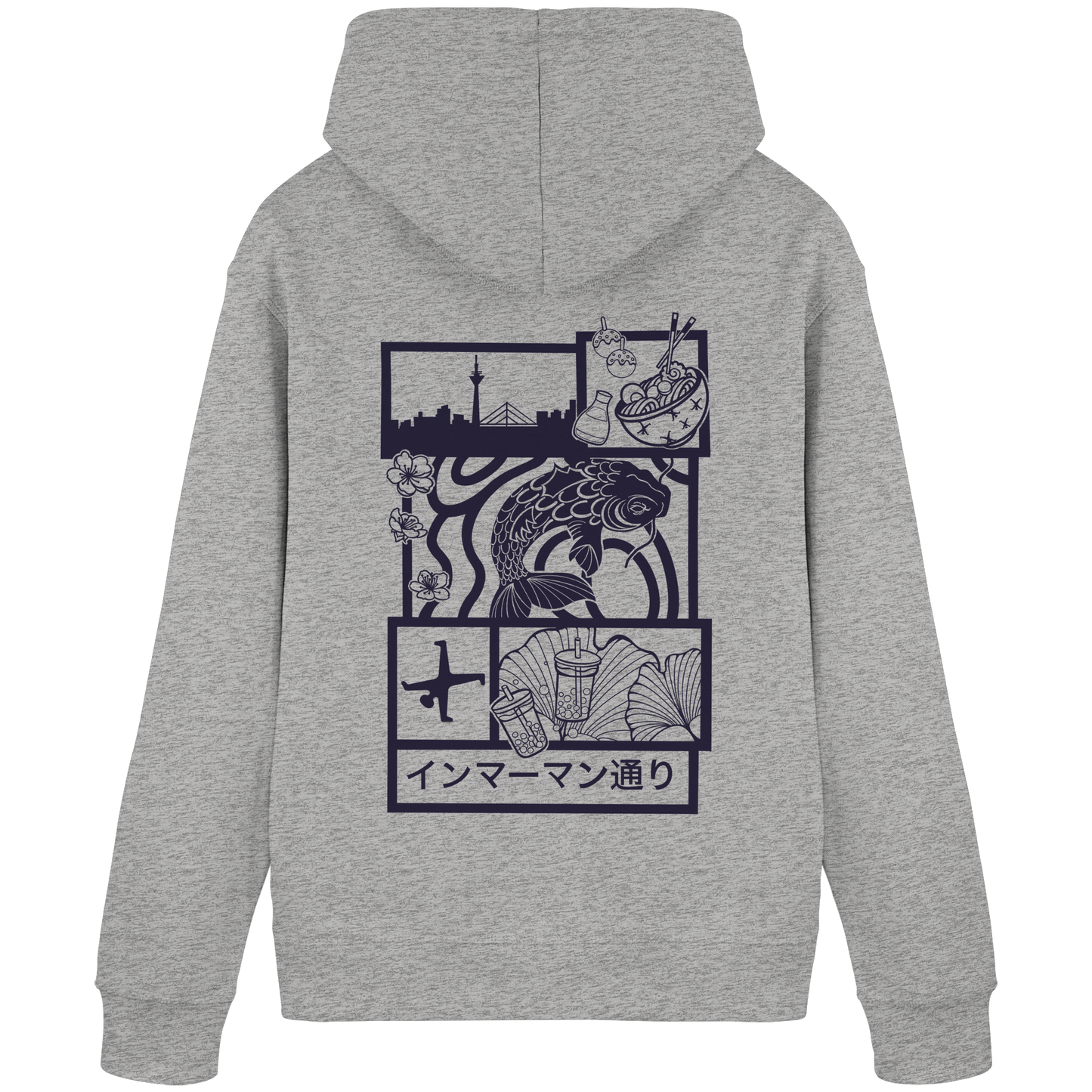 Immermann Vibes - Purple - Organic Basic Hoodie