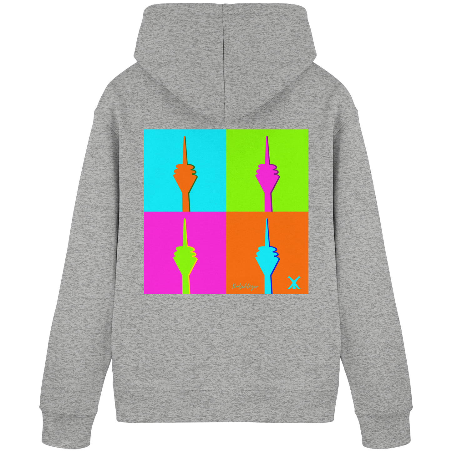0211-Tower - Organic Basic Hoodie
