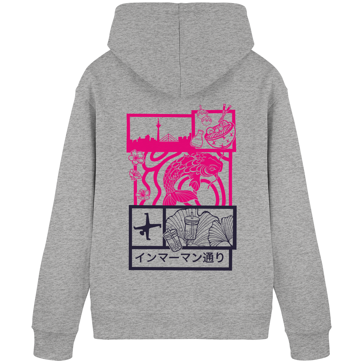 Immermann Vibes - Pink - Organic Basic Hoodie