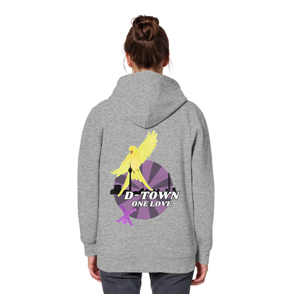 Rising Bird - Yellow - Organic Basic Hoodie