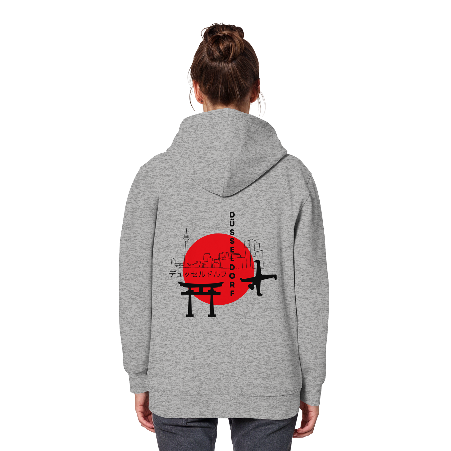 Düsseldorf x Tokyo - Organic Basic Hoodie