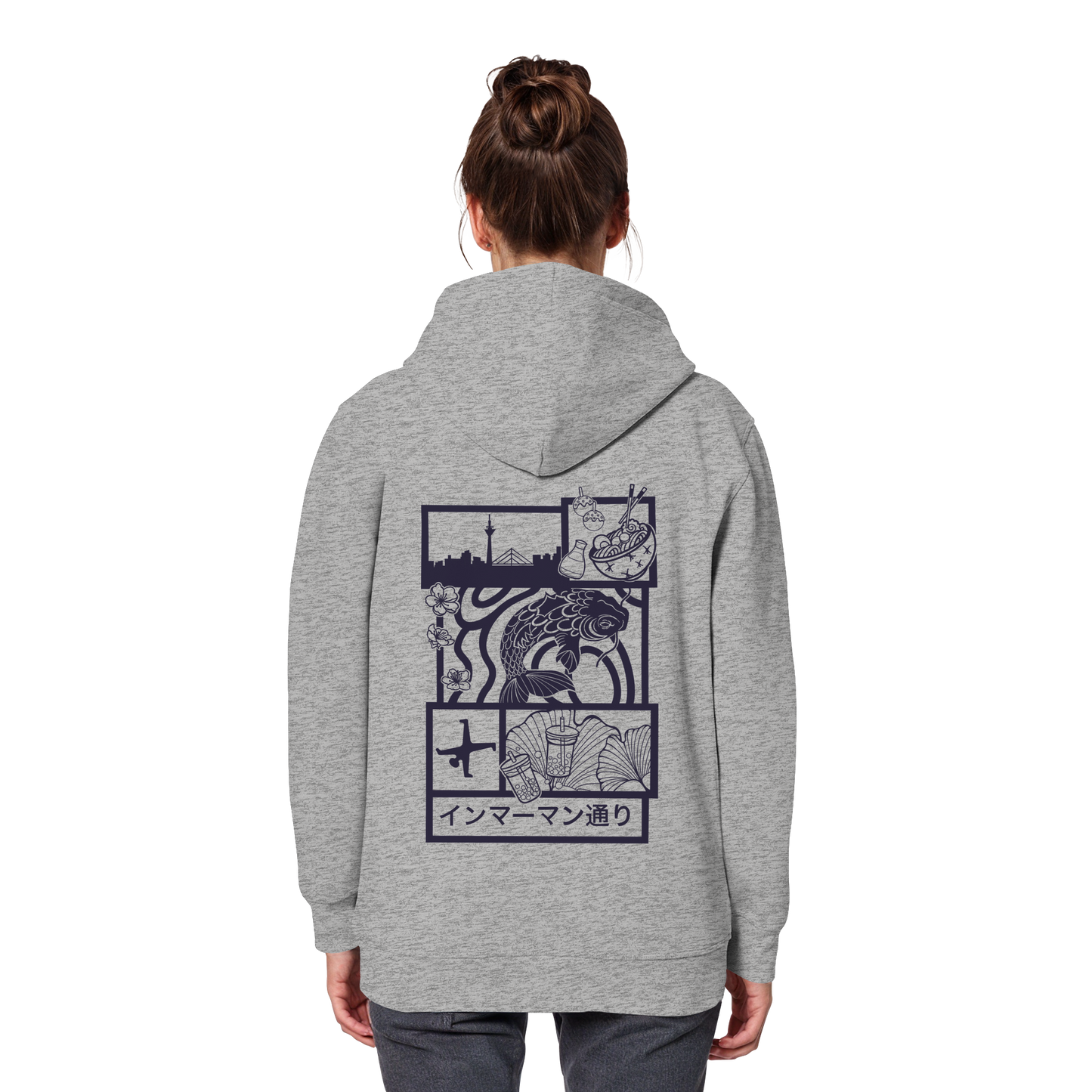 Immermann Vibes - Purple - Organic Basic Hoodie