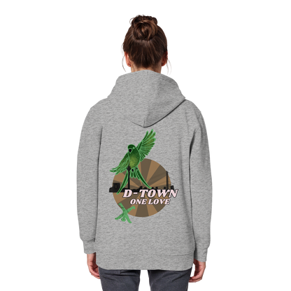 Rising Bird - Maron - Organic Basic Hoodie