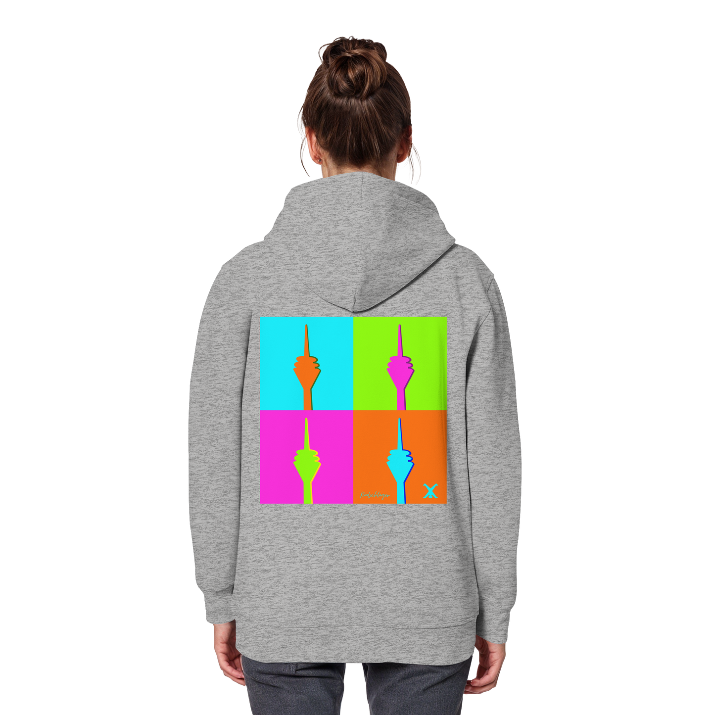 0211-Tower - Organic Basic Hoodie