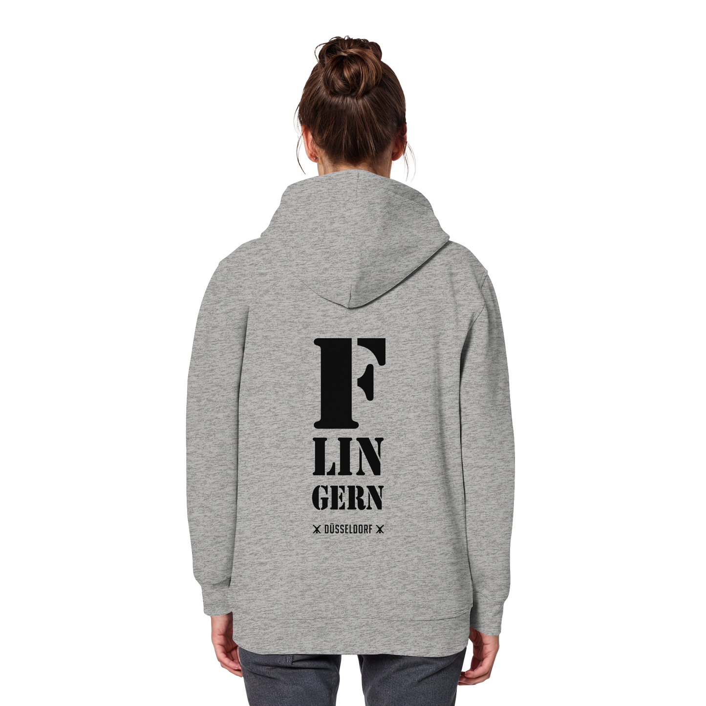 Mein Viertel - Flingern - Organic Basic Hoodie