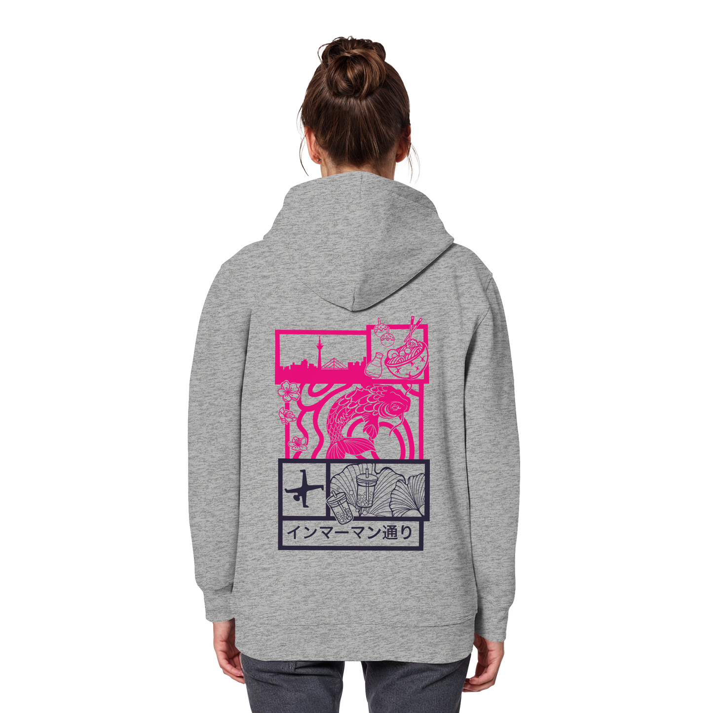 Immermann Vibes - Pink - Organic Basic Hoodie