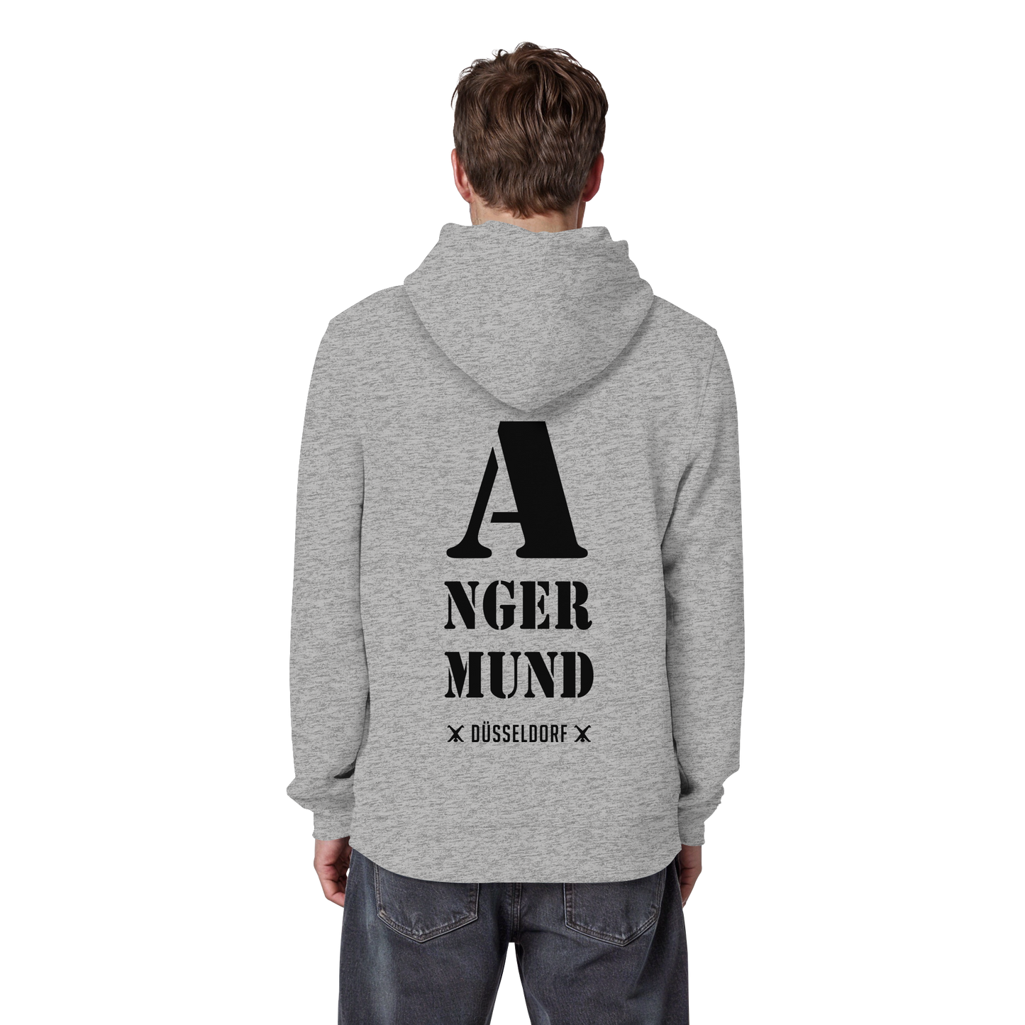 Mein Viertel - Angermund - Organic Basic Hoodie