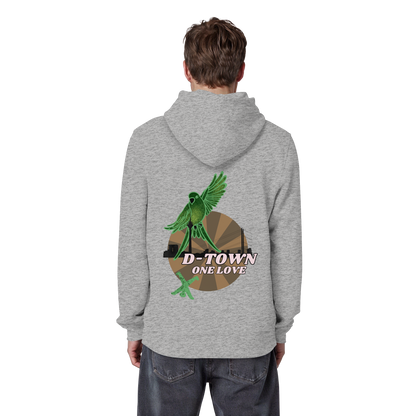 Rising Bird - Maron - Organic Basic Hoodie