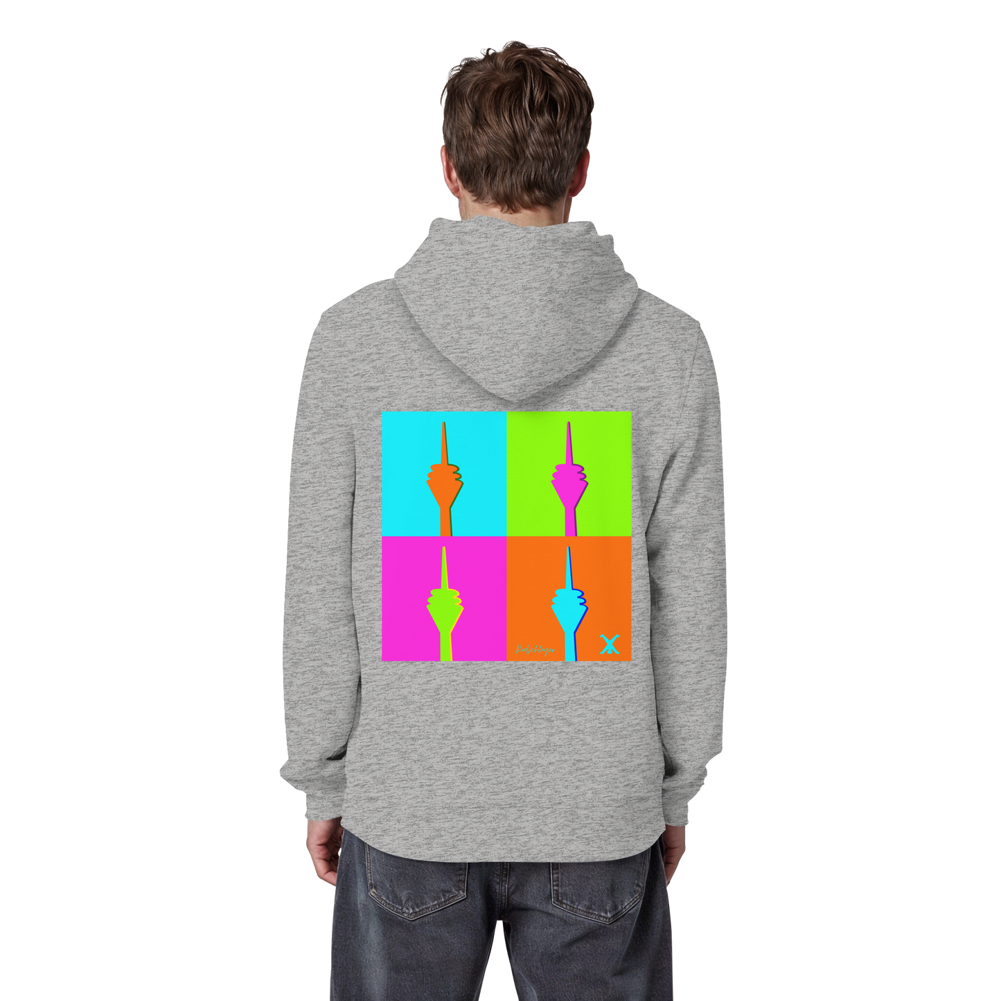 0211-Tower - Organic Basic Hoodie