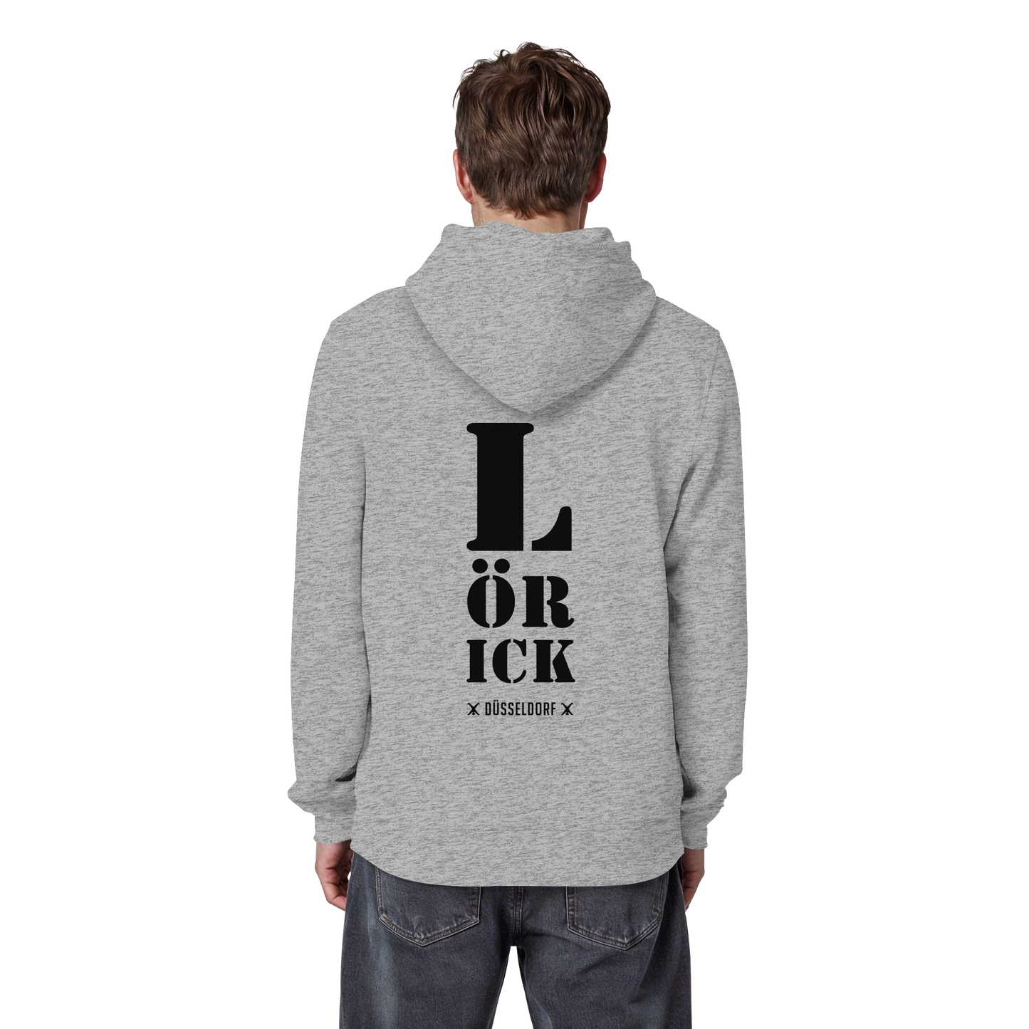 Mein Viertel - Lörick - Organic Basic Hoodie