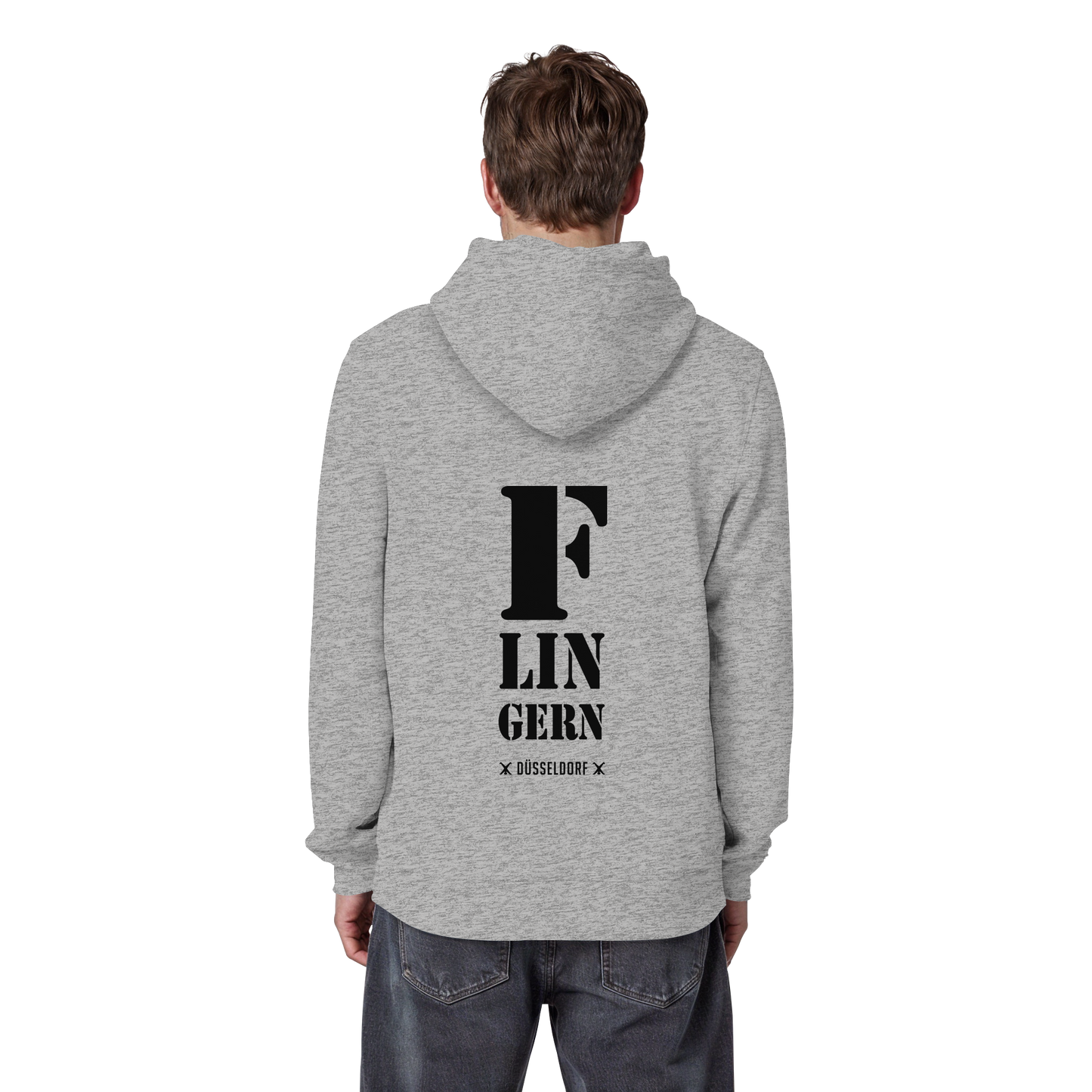 Mein Viertel - Flingern - Organic Basic Hoodie