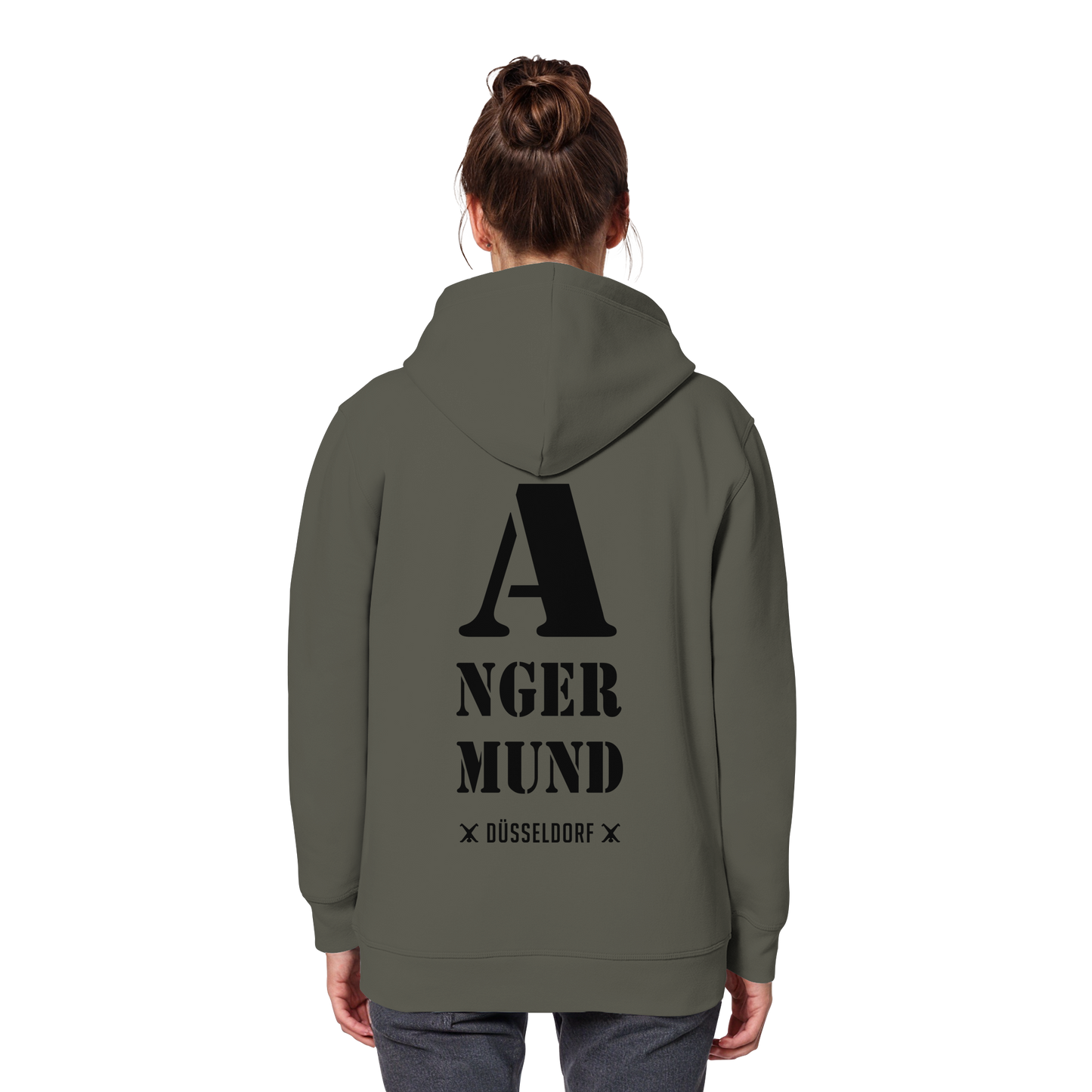 Mein Viertel - Angermund - Organic Basic Hoodie