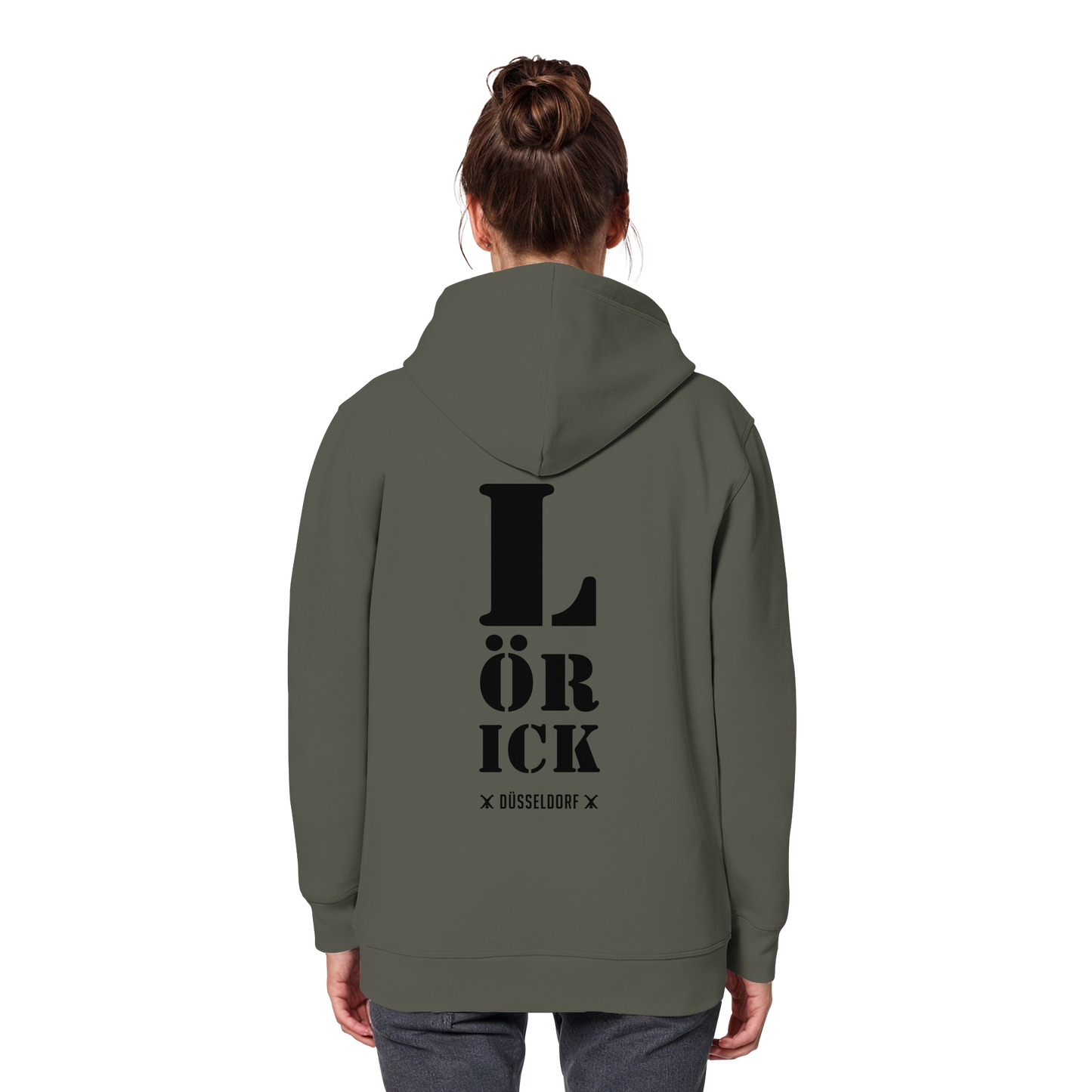 Mein Viertel - Lörick - Organic Basic Hoodie
