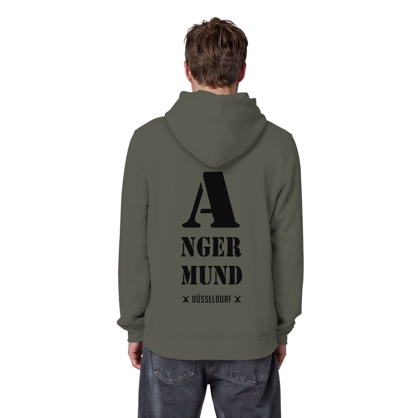Mein Viertel - Angermund - Organic Basic Hoodie