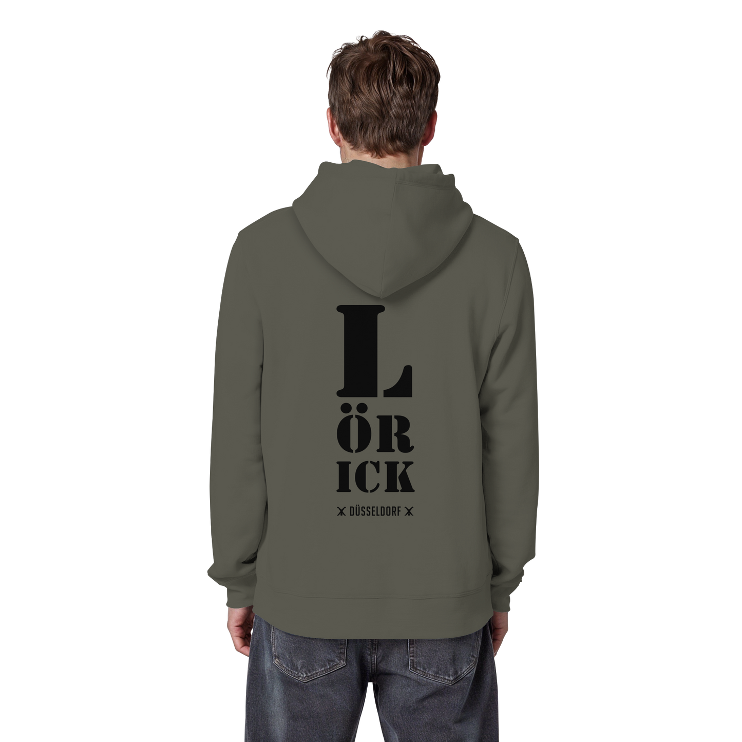 Mein Viertel - Lörick - Organic Basic Hoodie