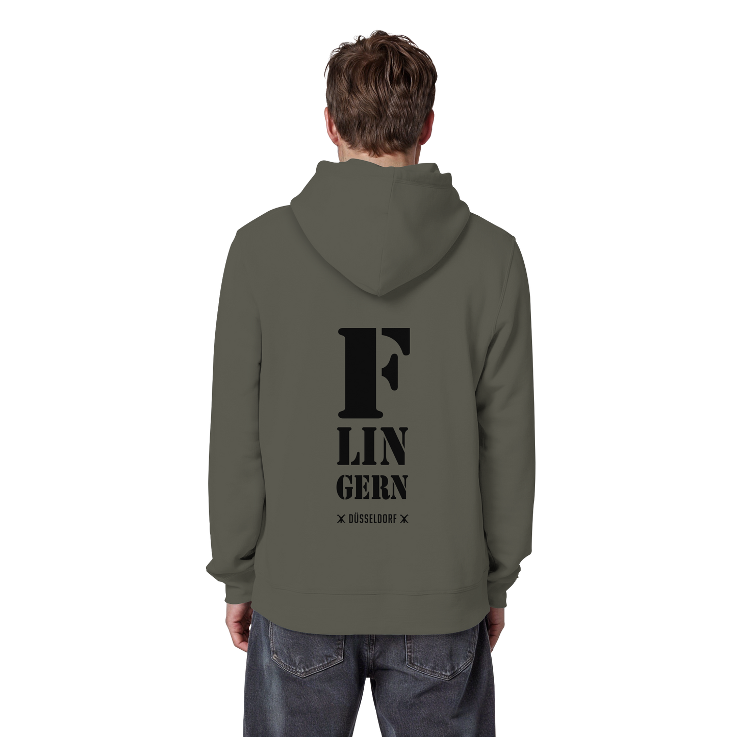 Mein Viertel - Flingern - Organic Basic Hoodie
