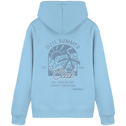 0211 Summer Club - Sunset Routine - Organic Basic Hoodie