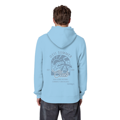 0211 Summer Club - Sunset Routine - Organic Basic Hoodie