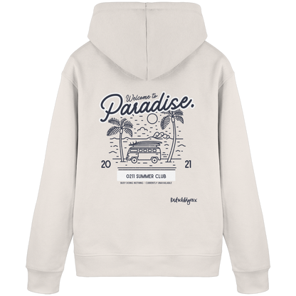0211 Summer Club - Welcome to Paradise - Organic Basic Hoodie