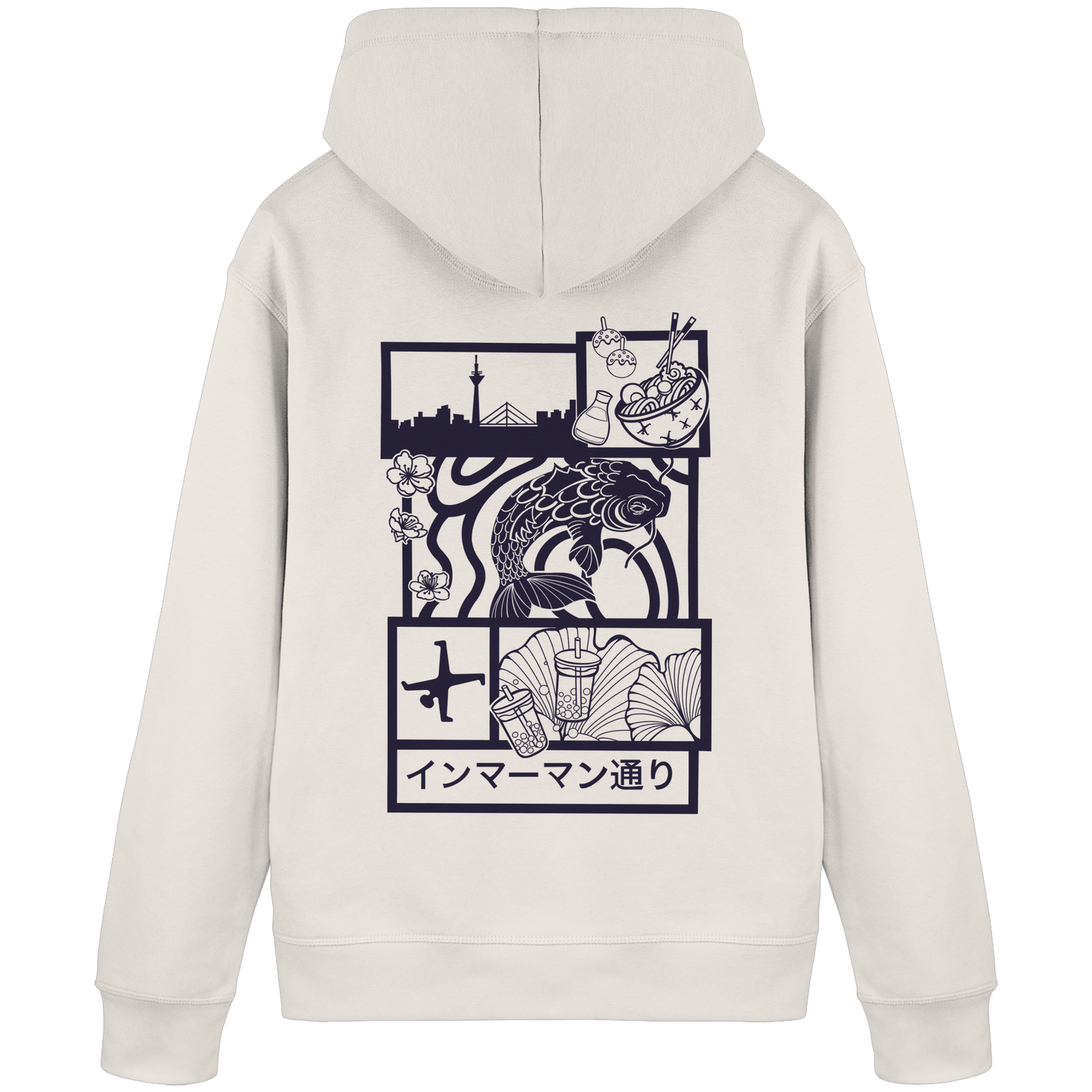 Immermann Vibes - Purple - Organic Basic Hoodie