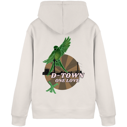 Rising Bird - Maron - Organic Basic Hoodie