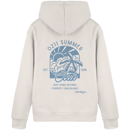 0211 Summer Club - Sunset Routine - Organic Basic Hoodie