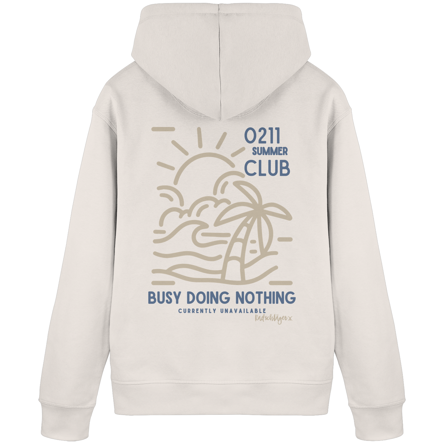 0211 Summer Club - Out of Office - Organic Basic Hoodie