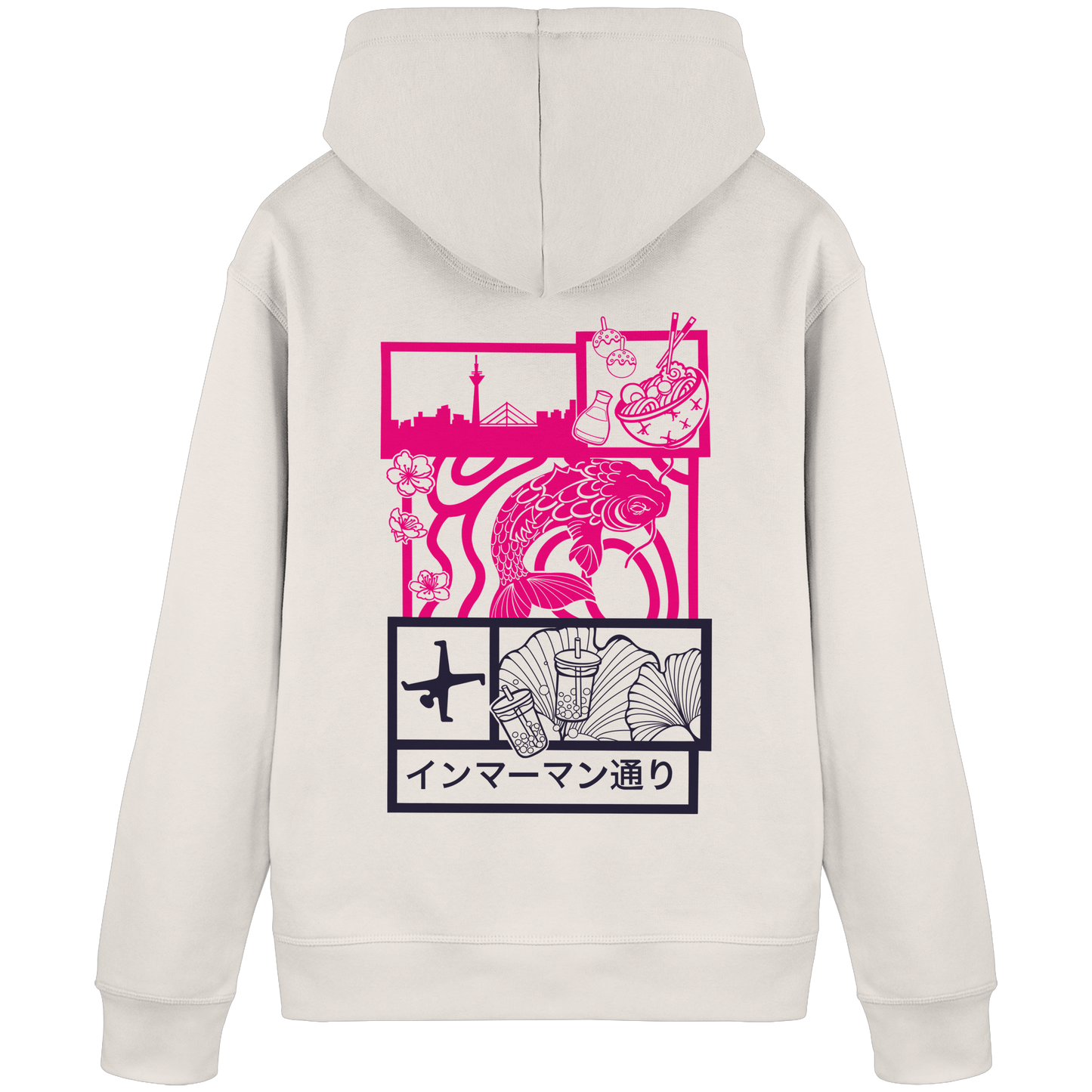 Immermann Vibes - Pink - Organic Basic Hoodie
