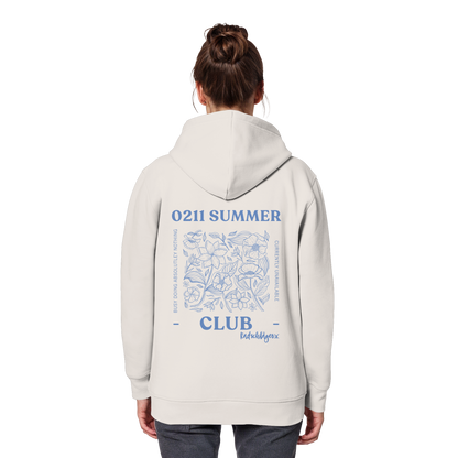 0211 Summer Club - Botanical Drift - Organic Basic Hoodie