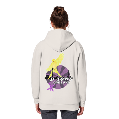 Rising Bird - Yellow - Organic Basic Hoodie