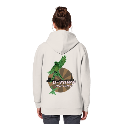 Rising Bird - Maron - Organic Basic Hoodie