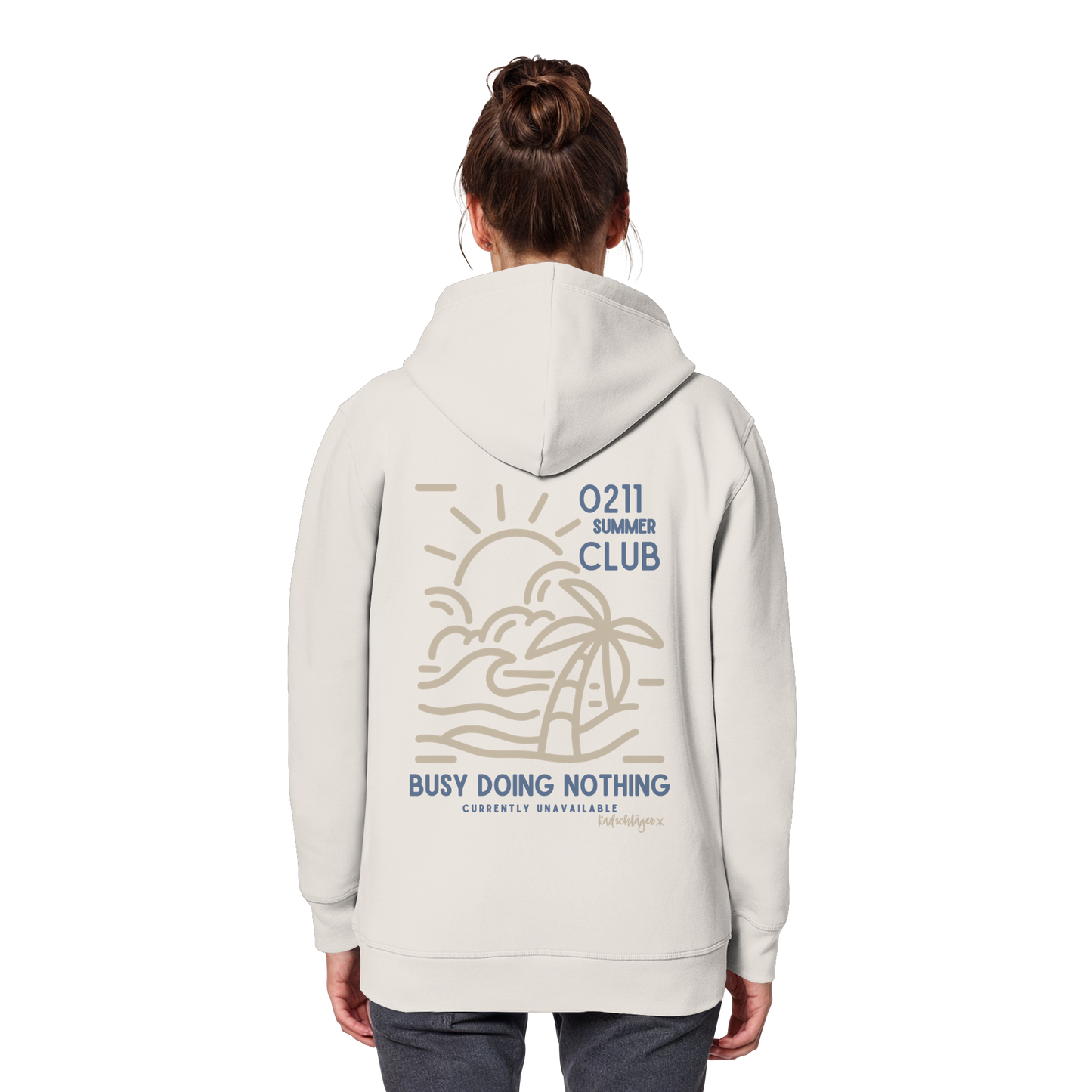 0211 Summer Club - Out of Office - Organic Basic Hoodie