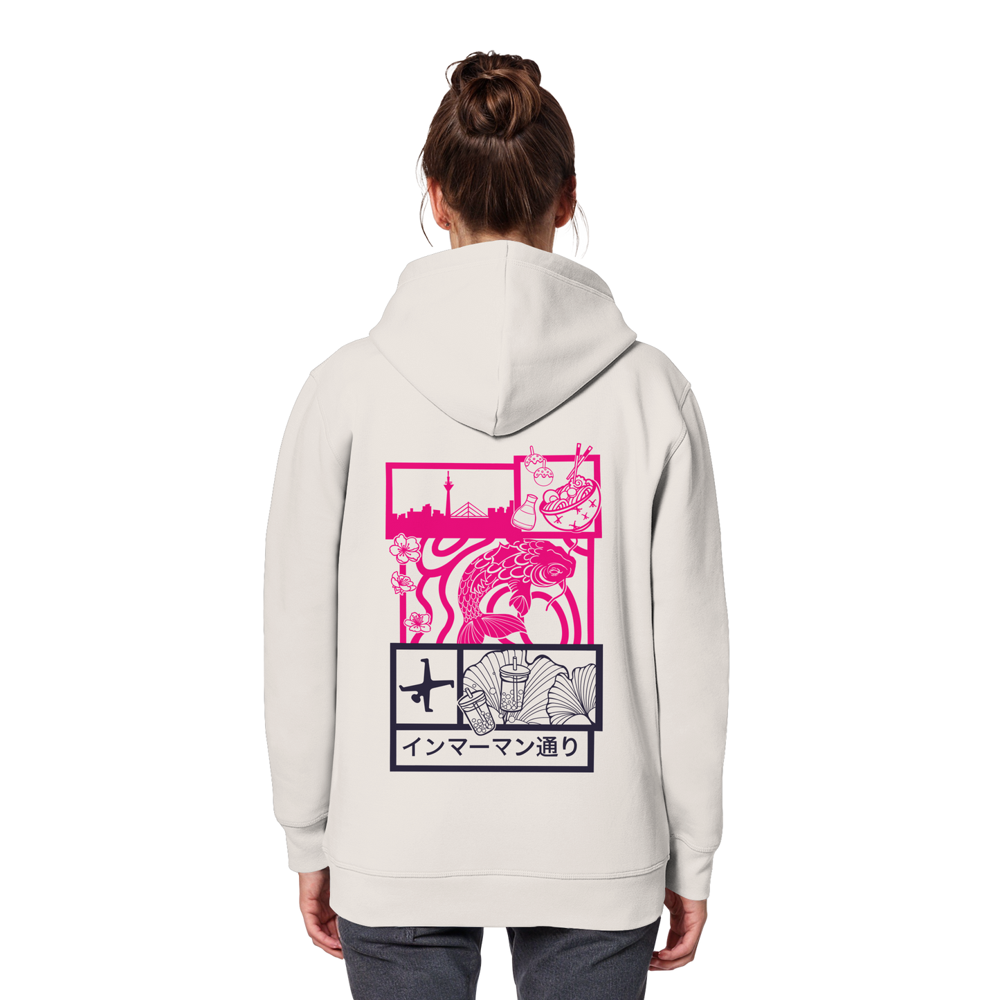 Immermann Vibes - Pink - Organic Basic Hoodie