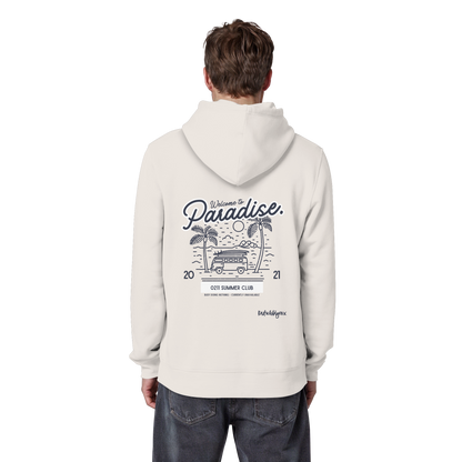 0211 Summer Club - Welcome to Paradise - Organic Basic Hoodie